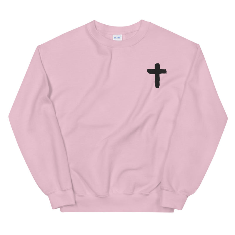 Cross - Embroidered Sweatshirt