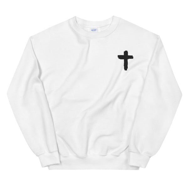 Cross - Embroidered Sweatshirt