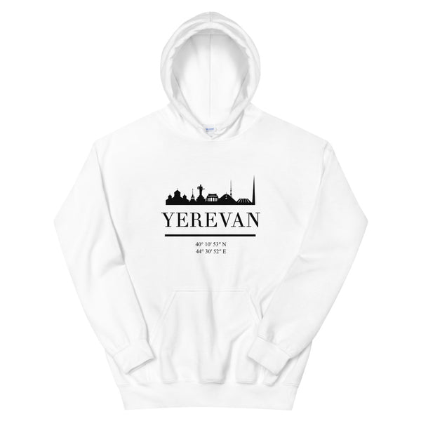 Yerevan Skyline Sev - Hoodie