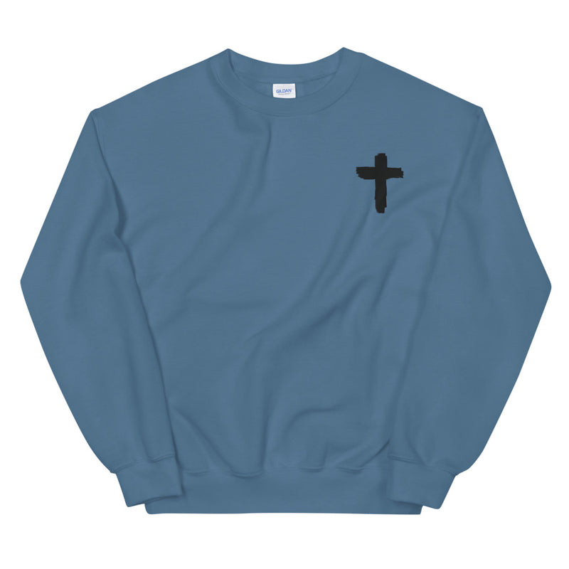 Cross - Embroidered Sweatshirt