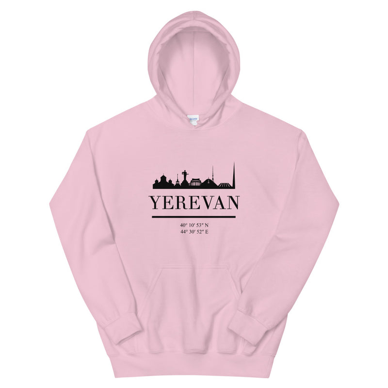 Yerevan Skyline Sev - Hoodie